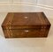 Antique Victorian Burr Walnut Writing Box 9