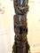 Chinese Carved Hardwood Lamp Stand 17