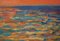 Michael Quirke, Sunset from Porthmeor Beach, St Ives, años 90, acrílico sobre lienzo, enmarcado, Imagen 3