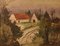 Paul Earee, granja inglesa, 1925, pintura al óleo impresionista, Imagen 1