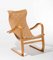 Swedish Patronen Birch Easy Chair by G.A. Berg, 1940s 1