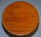Vintage Hardwood Round Side Table 3