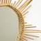 Mid-Century Modern Bamboo Handcrafted Rattan Wall Mirror, 1960s 9
