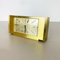 Vintage Solid Brass Hollywood Regency Table Clock from Dugena, Switzerland, 1960s 10