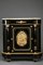 Credenza Napoleone III antica in legno annerito e bronzo dorato, Immagine 2