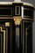 Antique Napoleon III Sideboard in Blackened Wood and Gilded Bronze, Image 11