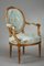 Louis XVI Style Armchairs, Set of 4, Image 4
