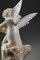 Marble Statue Angel with Butterfly or Cupid, 19th Century 7