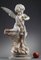 Marble Statue Angel with Butterfly or Cupid, 19th Century, Image 2