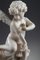 Marmorstatuen Engel mit Schmetterling oder Amor, 19. Jh 9