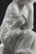 Pugi, Meditative Young Woman Sculpture, White Marble, Image 16