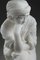 Pugi, scultura di giovane donna, marmo bianco, Immagine 12