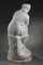 Pugi, Meditative Young Woman Sculpture, White Marble, Image 6