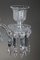 Baccarat Candelabras in Molded Crystal with 4 Lights, 19th Century, Set of 2 11