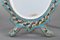Vintage Italian Oval Micro-Mosaic Mirror, Image 10