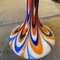 Mid-Century Modern Vase aus Opalglas in Orange & Blau von Carlo Moretti, 1970er 7