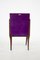 Italian Purple Velvet Armchairs from Fratelli Consonni, Set of 2, Image 12