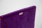 Italian Purple Velvet Armchairs from Fratelli Consonni, Set of 2 3