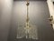 Lámpara de araña de cristal de Murano, años 70, Imagen 1
