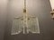 Lámpara de araña de cristal de Murano, años 70, Imagen 7