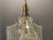 Lámpara de araña de cristal de Murano, años 70, Imagen 3