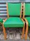 Bow Wood Chairs from Steiner, 1950s, Set of 4 2