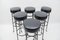 Iron Bar Stools, 1950s, Set of 6 6