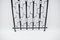 Armadio da parete geometrico in ferro battuto a mano, Germania, anni '60, Immagine 7