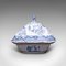 Antique English Victorian Ceramic Pea Keeper or Serving Tureen, Image 11