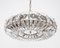 Dome Crystal Glass Chandelier from Bakalowits & Söhne, Austria, 1955 5