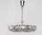 Dome Crystal Glass Chandelier from Bakalowits & Söhne, Austria, 1955, Image 1