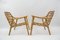 Italian Bamboo & Rattan Armchairs, 1950s, Set of 2, Image 4