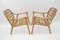 Fauteuils en Bambou et Rotin, Italie, 1950s, Set de 2 6