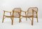 Butacas italianas de bambú y ratán, años 50. Juego de 2, Imagen 3