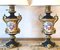 Napoleon III Porcelain and Bronze Lamps, Set of 2 10