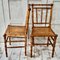 Victorian Faux Bamboo Side Chairs, Set of 2 2
