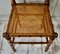 Victorian Faux Bamboo Side Chairs, Set of 2 6