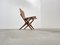 Folding Chair with Solid Wood Frame by Franco Albini for Poggi, 1952 3