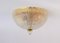 Lámpara de techo de cristal de Murano de Italamp, Imagen 1