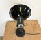 Vintage Industrial Black Enamel Table Lamp, 1950s 11