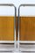 Tables de Chevet Bauhaus en Acier Tubulaire Chromé par Robert Slezak, 1940s, Set de 2 12