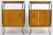 Bauhaus Chromed Tubular Steel Nightstands by Robert Slezak, 1940s, Set of 2, Image 7