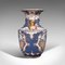 Vintage Art Deco Style Italian Ceramic Decorative Vase Baluster, 1940s, Image 4