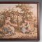 Antique French Edwardian 5' Panoramic Tapestry Display Panel in Needlepoint, 1910s 5