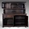 Large Antique Oak Housekeepers Cabinet, Dresser, 1910s 3