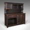 Large Antique Oak Housekeepers Cabinet, Dresser, 1910s 2