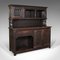 Large Antique Oak Housekeepers Cabinet, Dresser, 1910s, Image 2