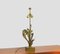 Golden Bronze Table Lamp with Foliage, 1970 1