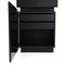 Black Lacquered Bar Cabinet, 1970s 8