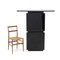 Black Lacquered Bar Cabinet, 1970s 14